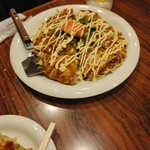 Hiroshima Okonomiyaki Teppanyaki Nagomi - めんたい