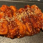 炭火焼ホルモン ぐう - ミノサンド