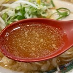 らーめん 香龍 - スープアップ