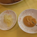 四川料理 桃源郷 - 小籠包　１７２０円の薬味　【　２０１４年２月　】