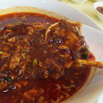 四川料理 桃源郷 - たっぷり食べたい派ランチ　１７００円　特製四川麻婆タンメン　超激辛　【　２０１３年３月　】