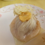四川料理 桃源郷 - 小籠包　１７２０円に薬味を付けて　【　２０１４年２月　】