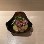 北澤倶楽部 - 季節物、ホタルイカの酢味噌あえ