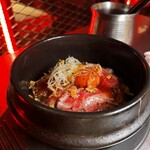 焼肉 肉どうし - えぇ肉でペッパーライス　¥880