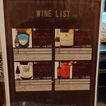 和風テッパンビストロ64 - ワインリスト① 202404