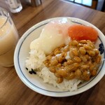 GRANDVRIO HOTEL TOKACHI MAKUBETSU ONSEN - 納豆ご飯