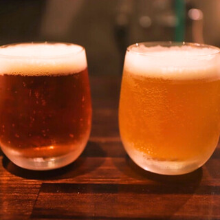 If you want to taste craft beer, please come to our store♪ We also have draft beer available!