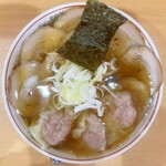 麺処 月見 - ワンタン麺 1170円