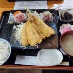 魚料理専門店 わかせい - アジフライ定食