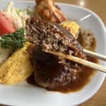 Resutoran Yamashiro - 牛肉100%ハンバーグ