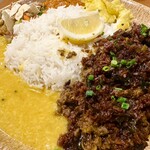 SPICECURRY KERAKU - 黒タン塩レモンキーマ①