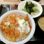 Katsuya - カツ丼(梅)＋Aセット