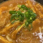 純愛うどん なでしこ - 牛カスカレーうどん