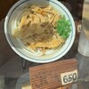 かろのうろん - 撮影禁止なので食品サンプルから『ごぼう天うどん』650円