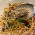 伊・食・旬 イガッタ - ★レディースランチ(1595円税込)★期間限定！牡蠣とベーコンのクリームパスタ（＋400円）