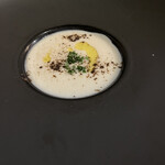 炭火肉焼き倉庫　CONOYOSHI - 白いんけんスープ