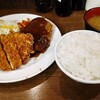 キッチン大正軒 - デミメンチ、ヒレカツ定食