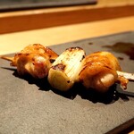 とり茶太郎 - 比内地鶏 ねぎま