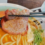 自家製麺 麺屋 利八 - 炙りチャーシュー