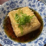 かみなり亭 - 揚げ出し豆腐