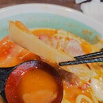 自家製麺 麺屋 利八 - 極太メンマ