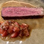 Fujiya 1935 - 8週間熟成させた但馬牛　紅い野菜