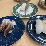 寿司本家 - 鳥貝　生ゲソ　あおりイカ