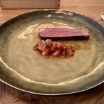 Fujiya 1935 - 8週間熟成させた但馬牛　紅い野菜