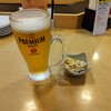 Sushi Izakaya Yataizushi - お通しとビール