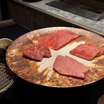 西麻布 焼肉 X - ヒレ、ハラミ、イチボ、サーロイン