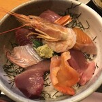 Mi yuu - 海鮮丼のアップ
