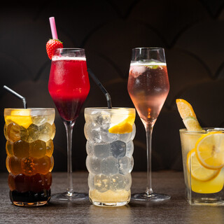 ノンアルコールのカクテルや自家製ドリンクもご用意◎