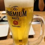 Puremiamu Karubi - 生ビール^ - ^