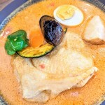 スープカレーハウス しっぽ - チキンココナッツカレー