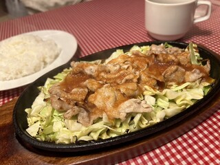 レストランあづま - もち豚のじゅうじゅう焼き