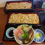 244318401 - 「せいろ蕎麦＋ミニお刺身丼セット」