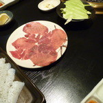 焼肉 やまと - ファミリーセットのタンとイカ