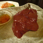 焼肉 やまと - 新鮮レバー（よく焼いて食べてください）