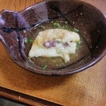 明石焼　ウタ - 結構大きなタコですね。