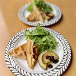 パニーノガーデン - ミニサラダと前菜