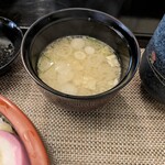 Kinshuuzushi - アラ入り味噌汁