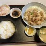 Bimina Kayoshi - 240423火　大分　美味なかよし　鶏天定食900円