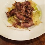 居酒屋 大江戸 - ホタルイカときゃべつのソテー