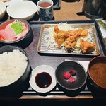 Sakanayama Honjou - 魚の唐揚げ定食