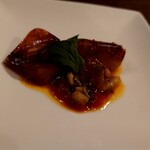 ウエストパパ - ヤリイカのマリネ・サルサソース