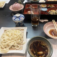 日本料理たつみ - 〆のうどんは普通にガッツリ出ました 日本料理たつみ - 〆のうどんは普通にガッツリ出ました
