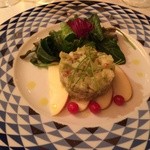 リストランテ・マッサ - オマール海老のタルタルとリンゴ