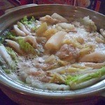 鉄生 - 豚バラ肉と白菜のはさみ鍋