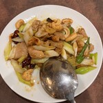 岷江飯店 - 鶏肉とカシューナッツ炒め