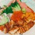 塩竈市場食堂 - 料理写真:しおがまよくばり丼(中トロ/ウニ/いくら/煮穴子/ほたて/ひらめ)
